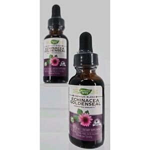 2 Pack Nature's Way Premium Blend Echinacea-Goldenseal, 250mg Serv , 1.01 Oz.